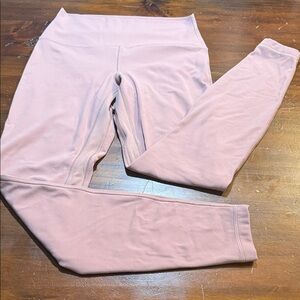 LULULEMON DOUBLE LAYERED MAUVE LEGGINGS🦋